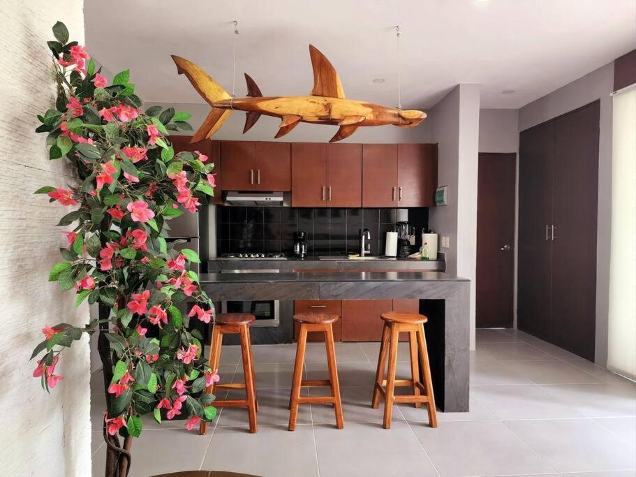 Appartement Amazing Jungle Retreat Lahkah Tulum Extérieur photo